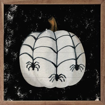 Spider Pumpkin Black